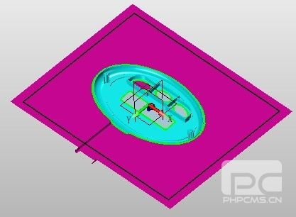 中望3D2012亮點之區(qū)域設計分型面